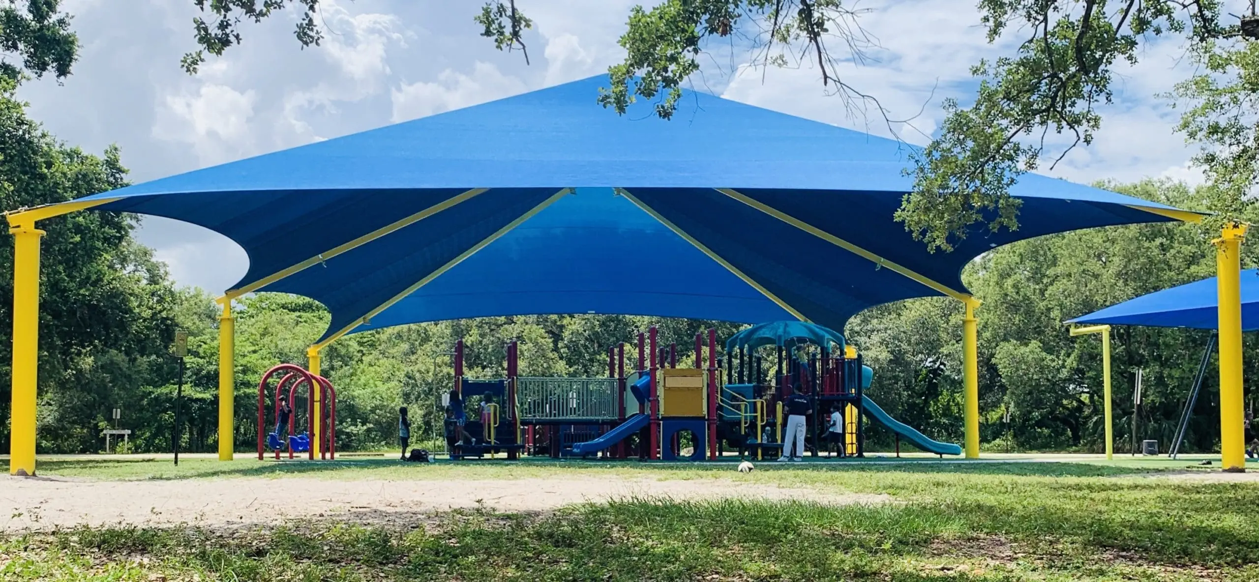 Shade Structure over a playground